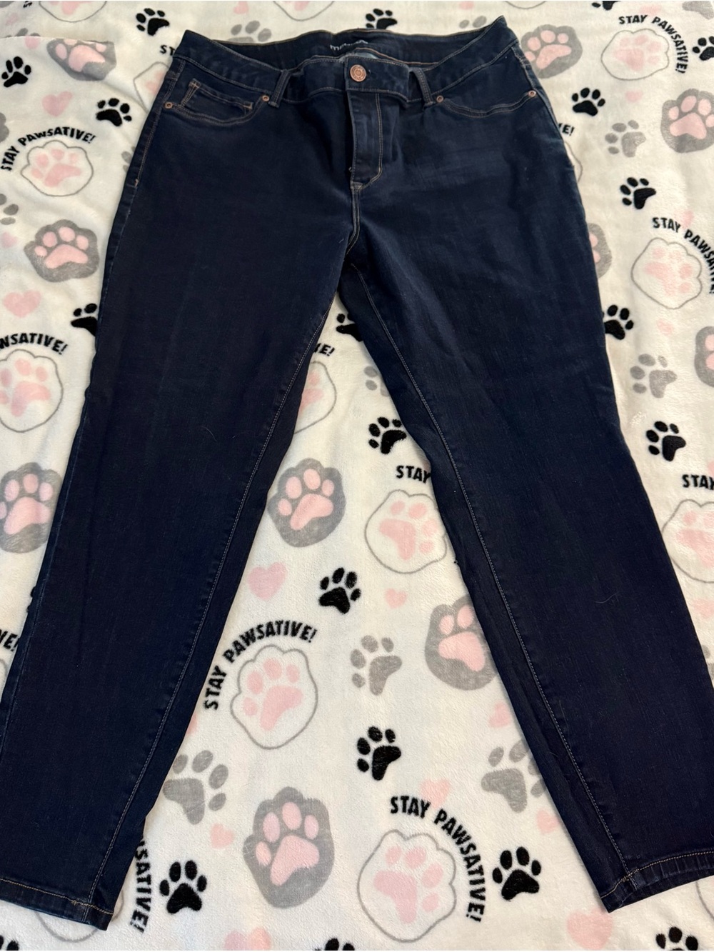 Maurices Dark Navy Skinny Jeans